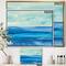 Designart - Out to Sea - Nautical & Beach Canvas in Gold Frame